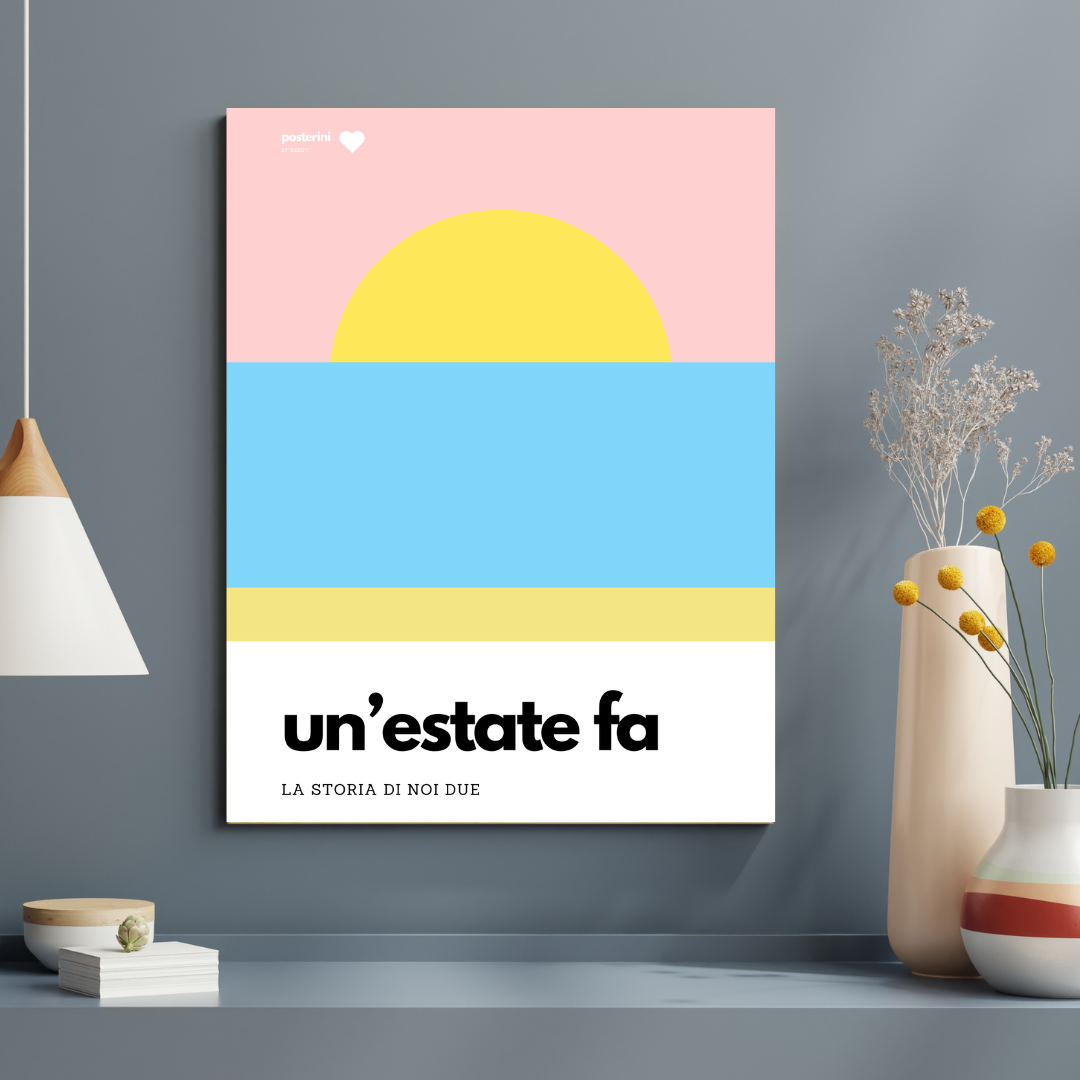 Estate | Poster su tela 30x50cm