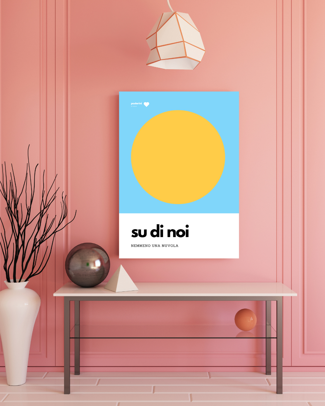 Sole | Poster su tela 30x50cm