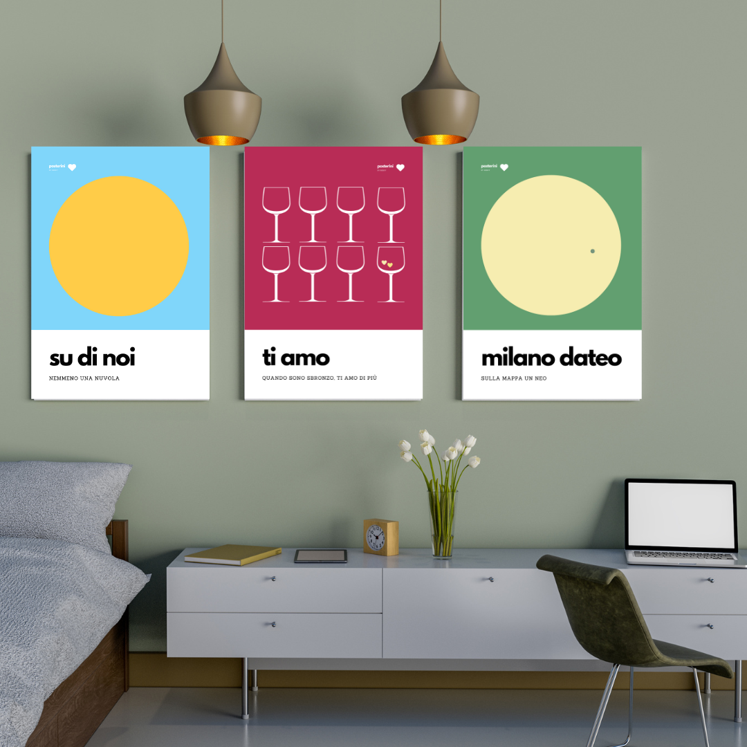 Dateo | Poster su tela 30x50cm