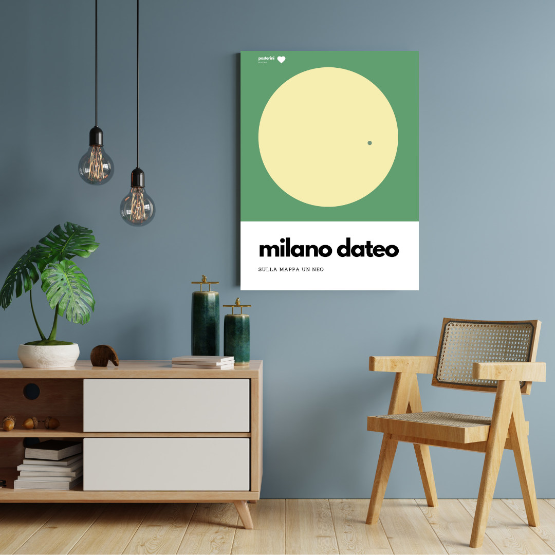 Dateo | Poster su tela 30x50cm