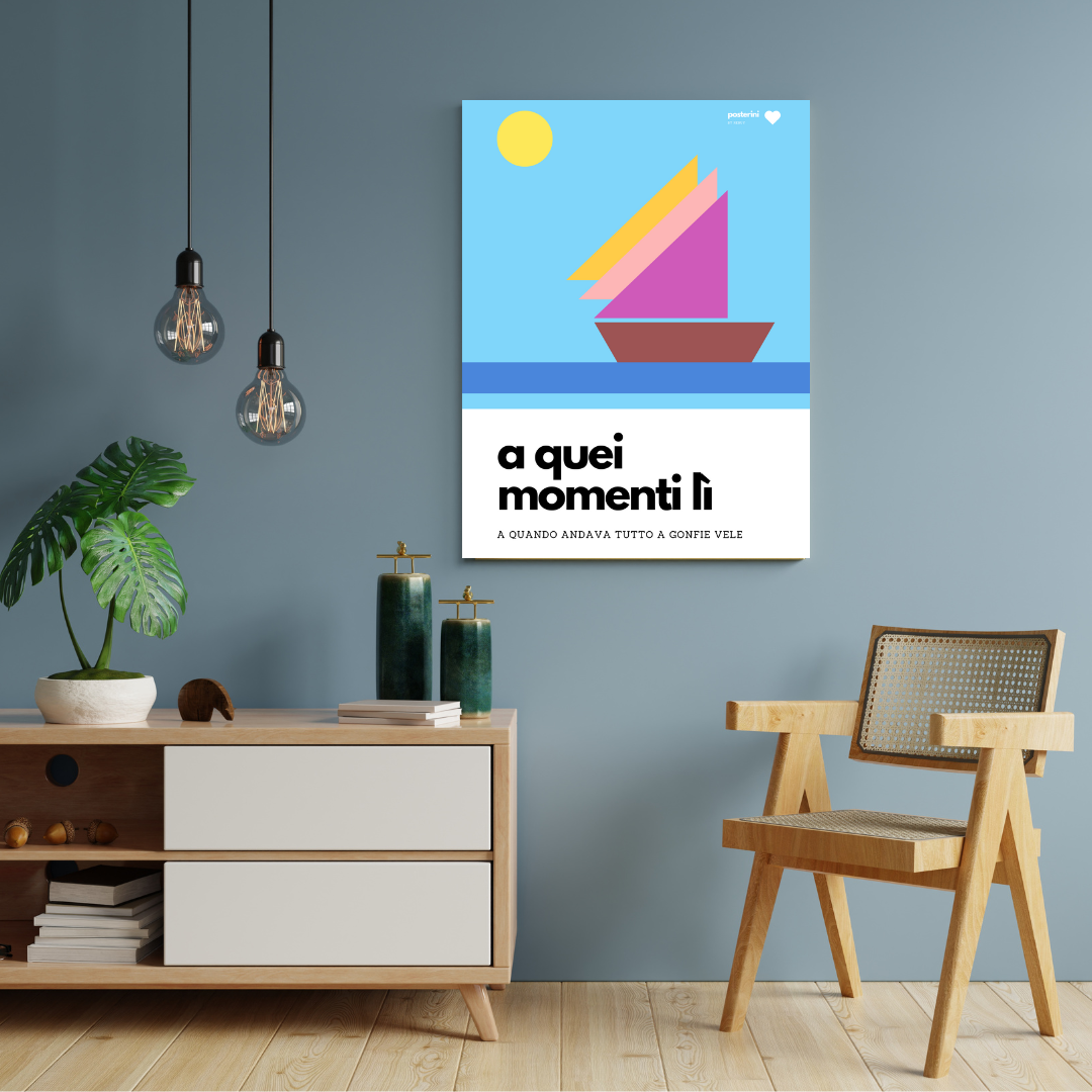 Destri | Poster su tela 30x50cm