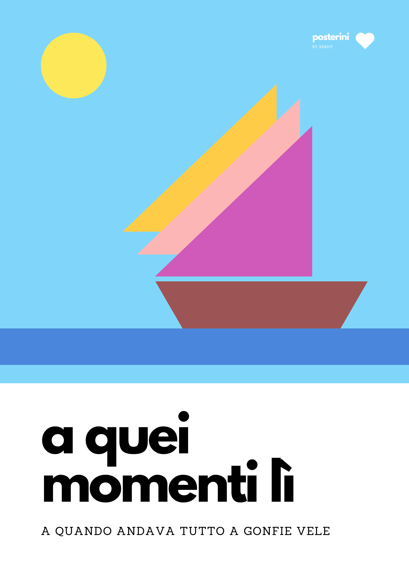 Destri | Poster su tela 30x50cm